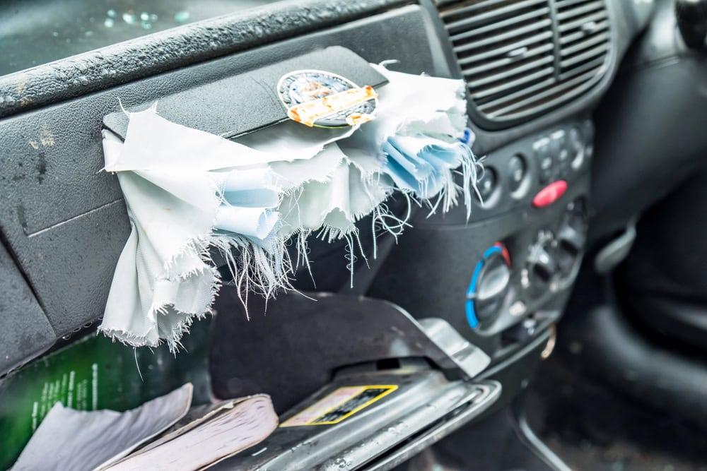 Lawyer handling airbag injury case involving deployment failure in car crash