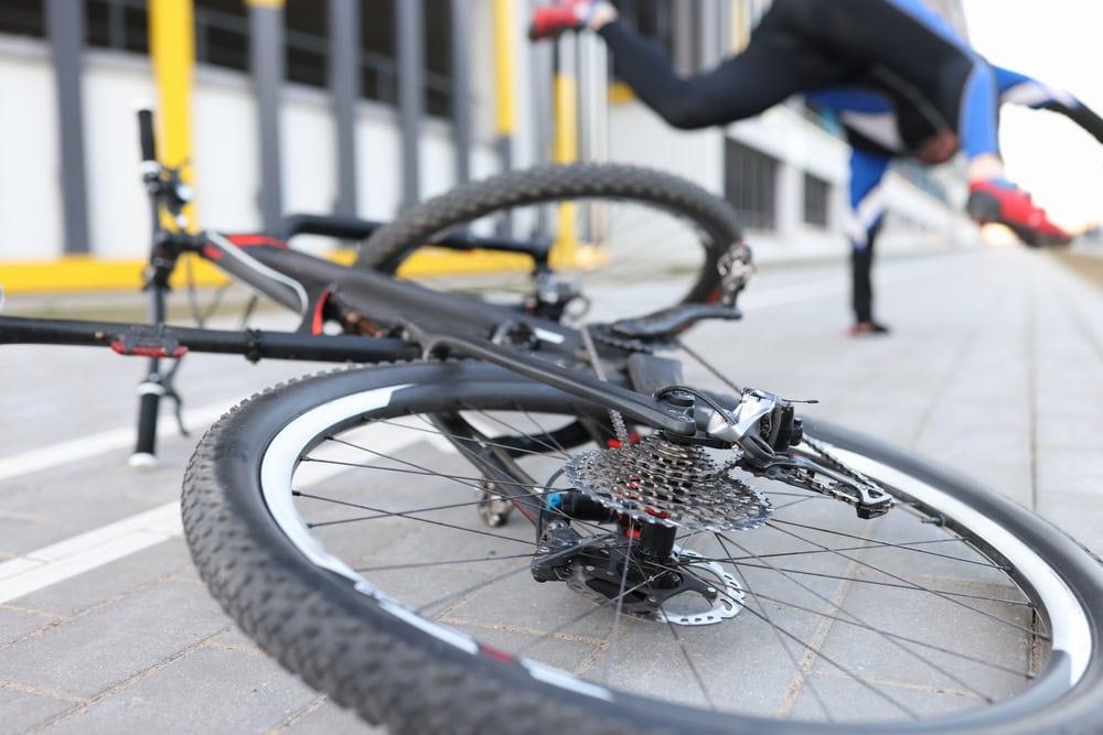 A bicycle accident law firm assisting a cyclist with their injury claim.