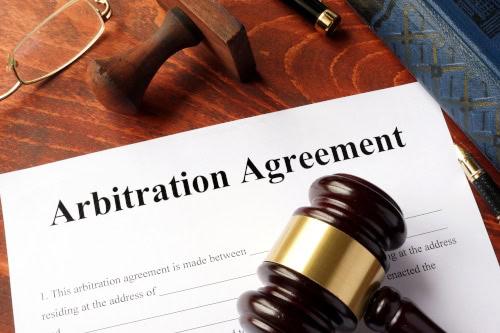 Car accident claim arbitration