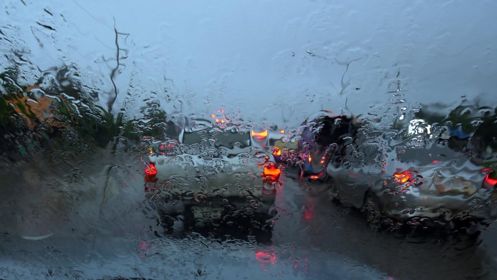 Law firm representing injured driver in a Chicago car accident caused by rain.
