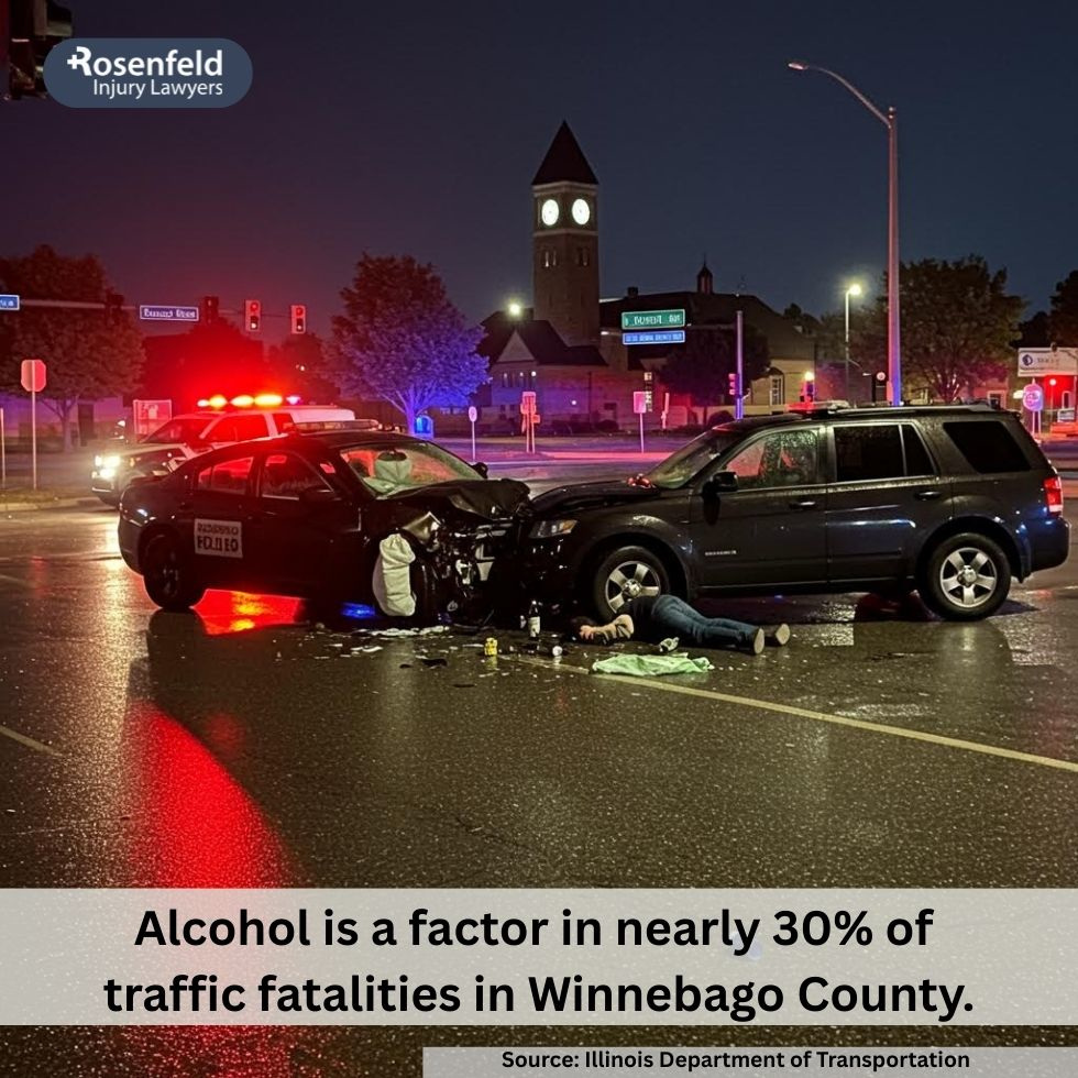 Skilled attorney representing Rockford victims of drunk driver accidents.