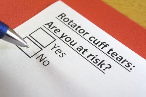 Workers compensation in rotator cuff claim