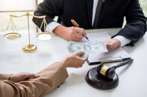 Personal injury settlement payment process