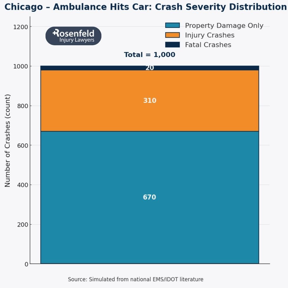 Chicago law firm handling crashes involving emergency vehicles and ambulance accidents.