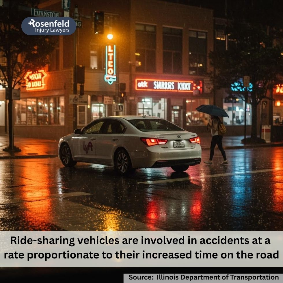 Evanston Lyft accident attorney meeting with an injured rideshare passenger.