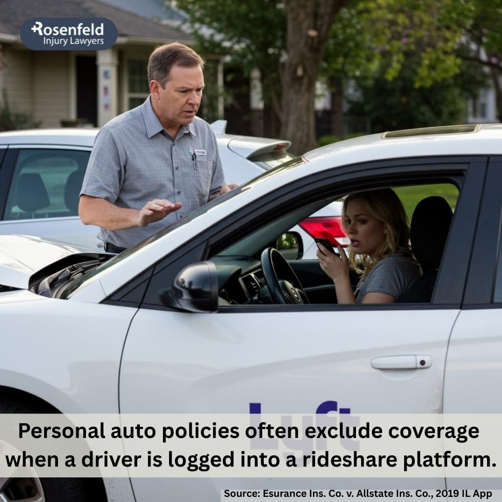 Attorney helping injured victims file a lawsuit against Lyft in Illinois.