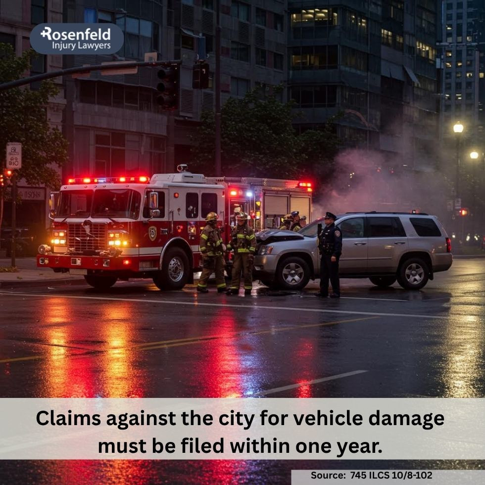 Filing a personal injury claim after a crash with a government vehicle