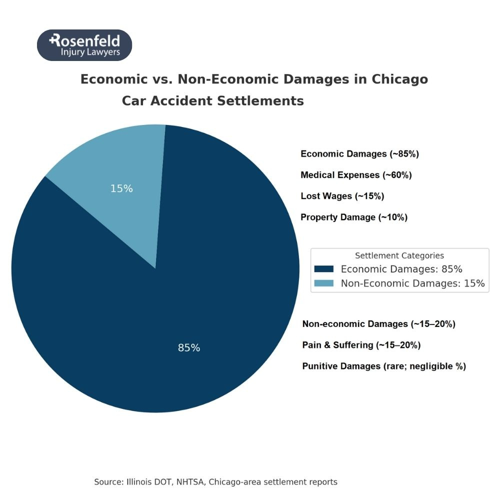 Reaching a final settlement agreement after a car accident case.