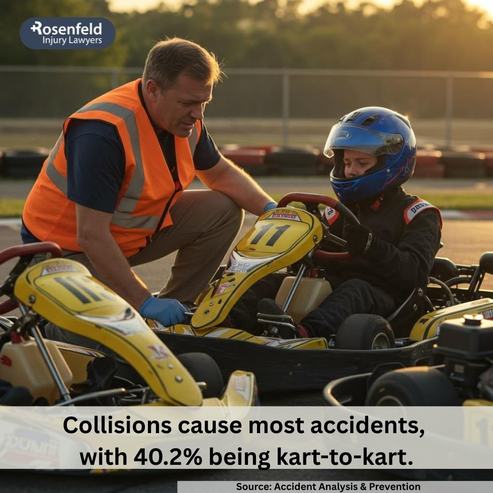 Attorney in Chicago reviewing go-kart accident statistics and injury cases