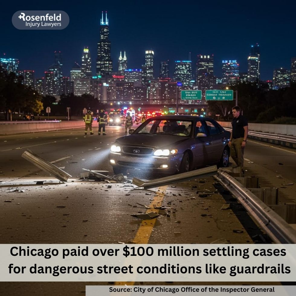 Chicago personal injury lawyer representing victims of guardrail accidents
