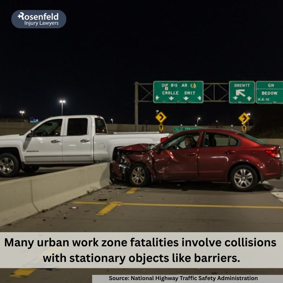 Attorney helping injured workers in construction zone highway accidents.