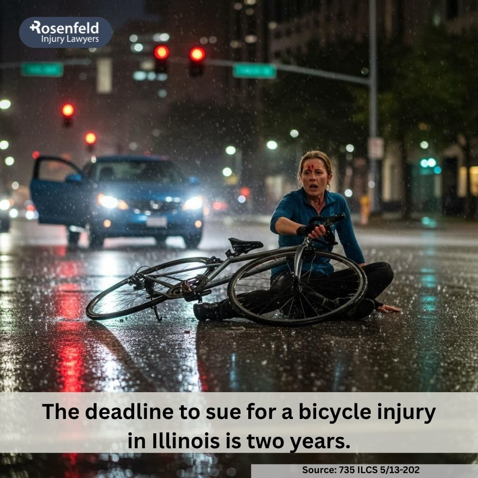 Illinois bicycle accident lawsuit deadline explained by legal experts.