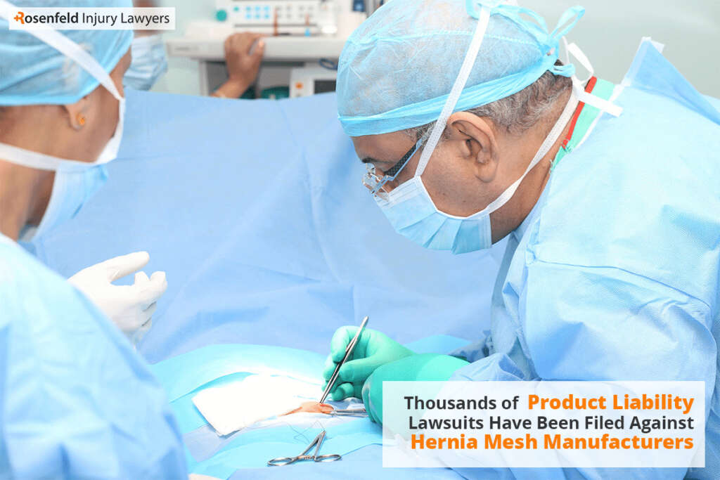 thousands of hernia mesh claims have been filed against manufacturers