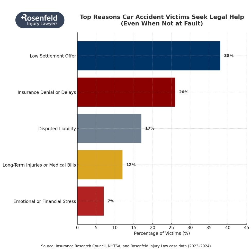 Injured person meeting with a personal injury attorney after a car accident