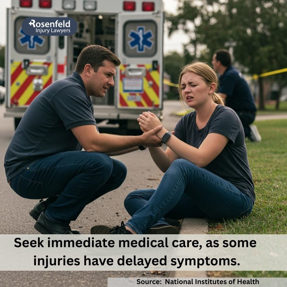 Attorney assisting client with insurance claim after a car crash involving another driver