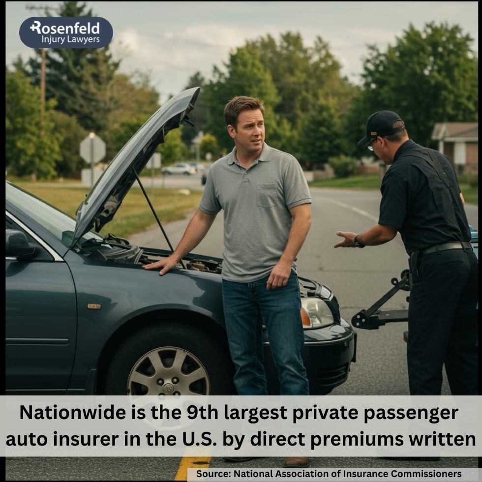 Experienced attorney handling car insurance claims with Nationwide insurance company.