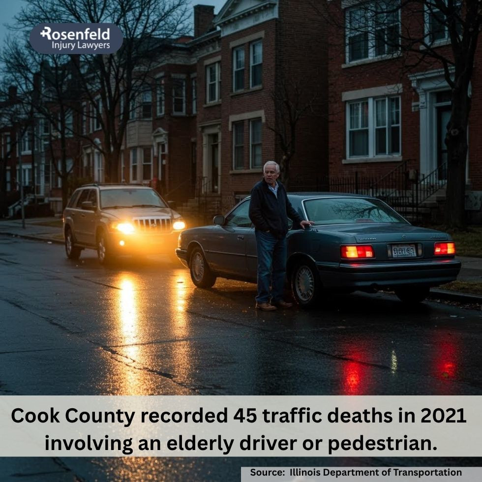 Law firm handling complex Chicago claims involving elderly drivers and impaired driving ability.