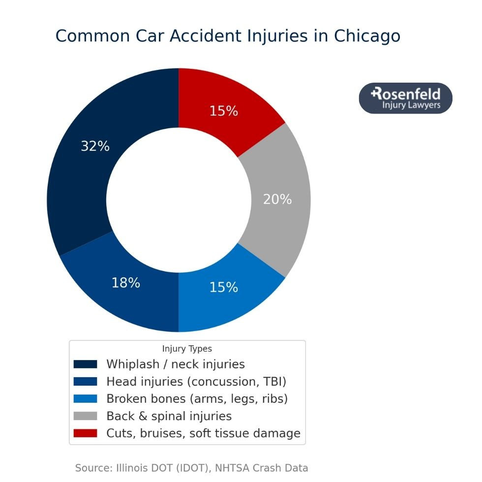 Law firm fighting for medical expense coverage after car accident injuries.