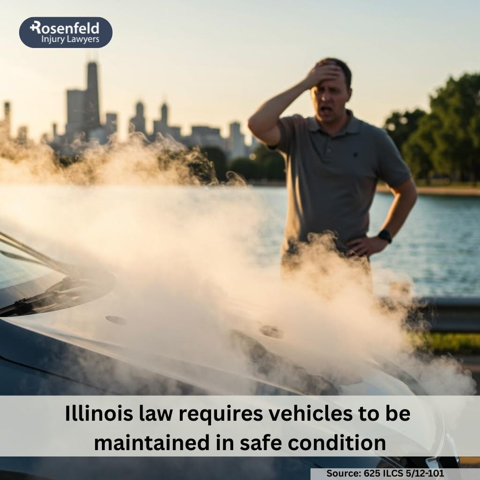 Law firm representing clients injured in crashes caused by neglected vehicle upkeep.