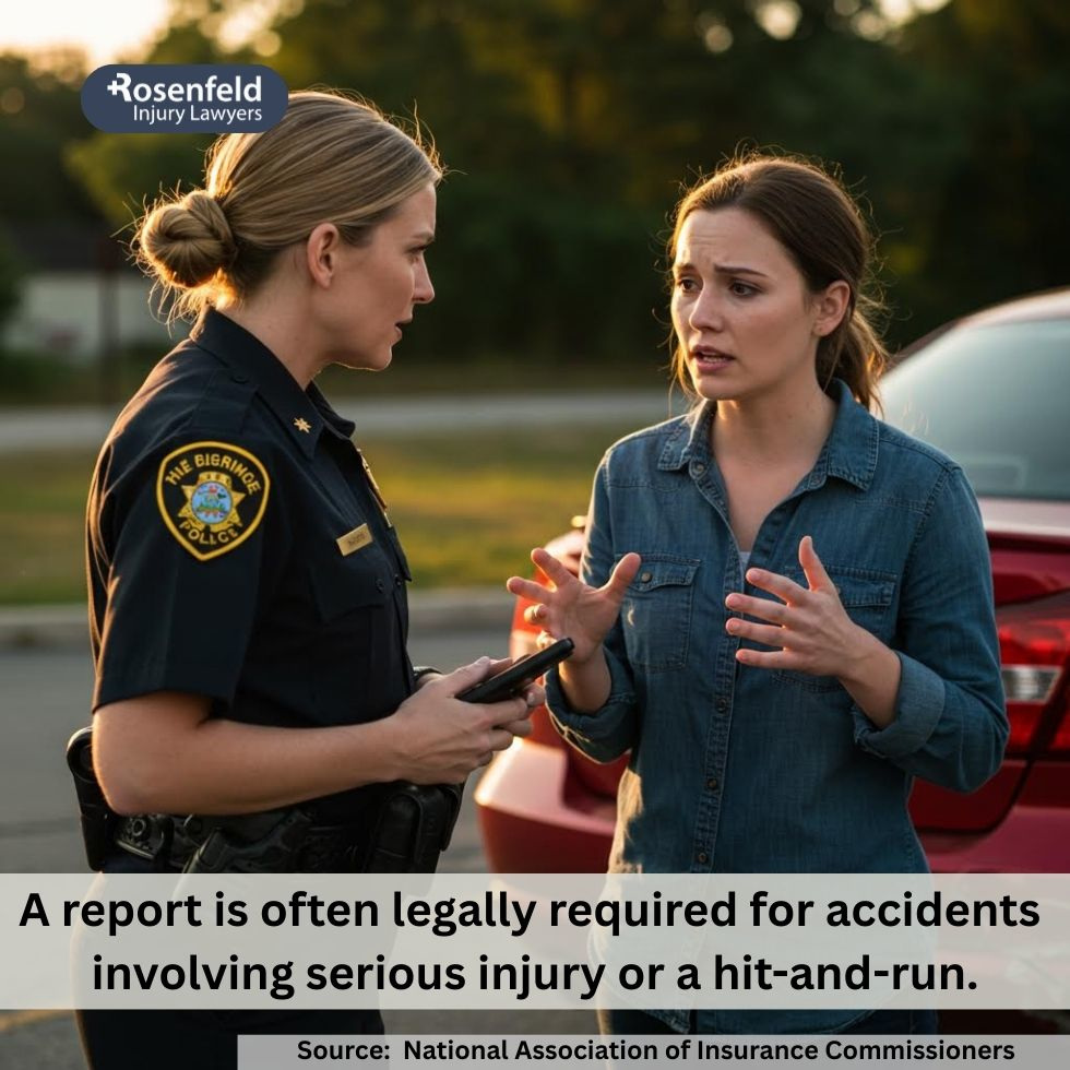Chicago client pursuing an insurance claim without a police report