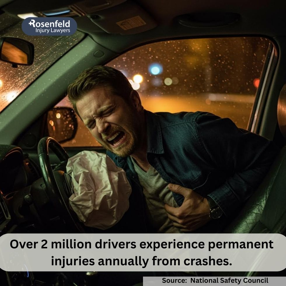 Law firm assisting with neck pain and traumatic brain injury after a serious auto accident