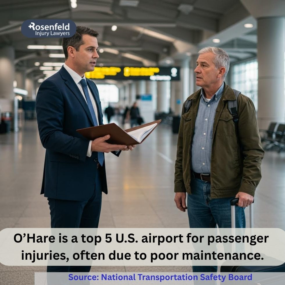 Legal assistance for injuries at O’Hare International Airport in Chicago