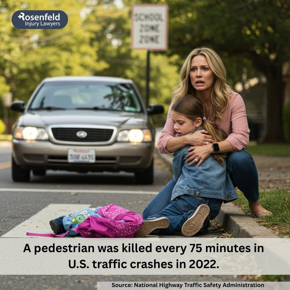 Injuries suffered by pedestrians and cyclists in accidents involving drivers in Chicago