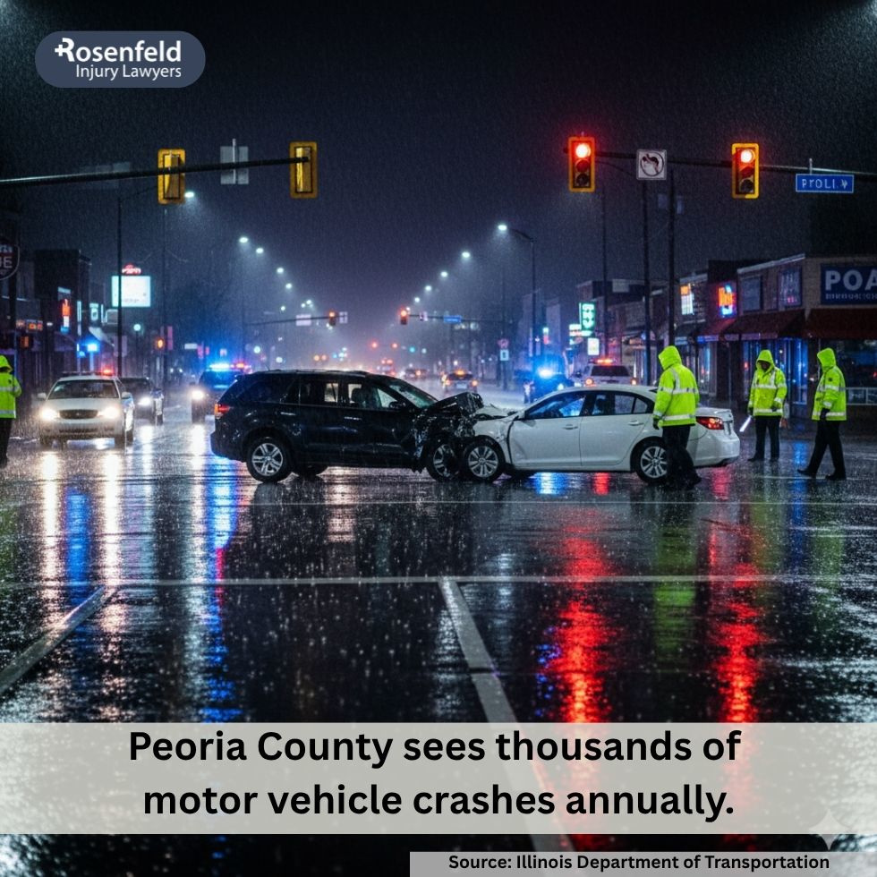 Peoria car accident lawyer providing a free consultation for an injury claim.