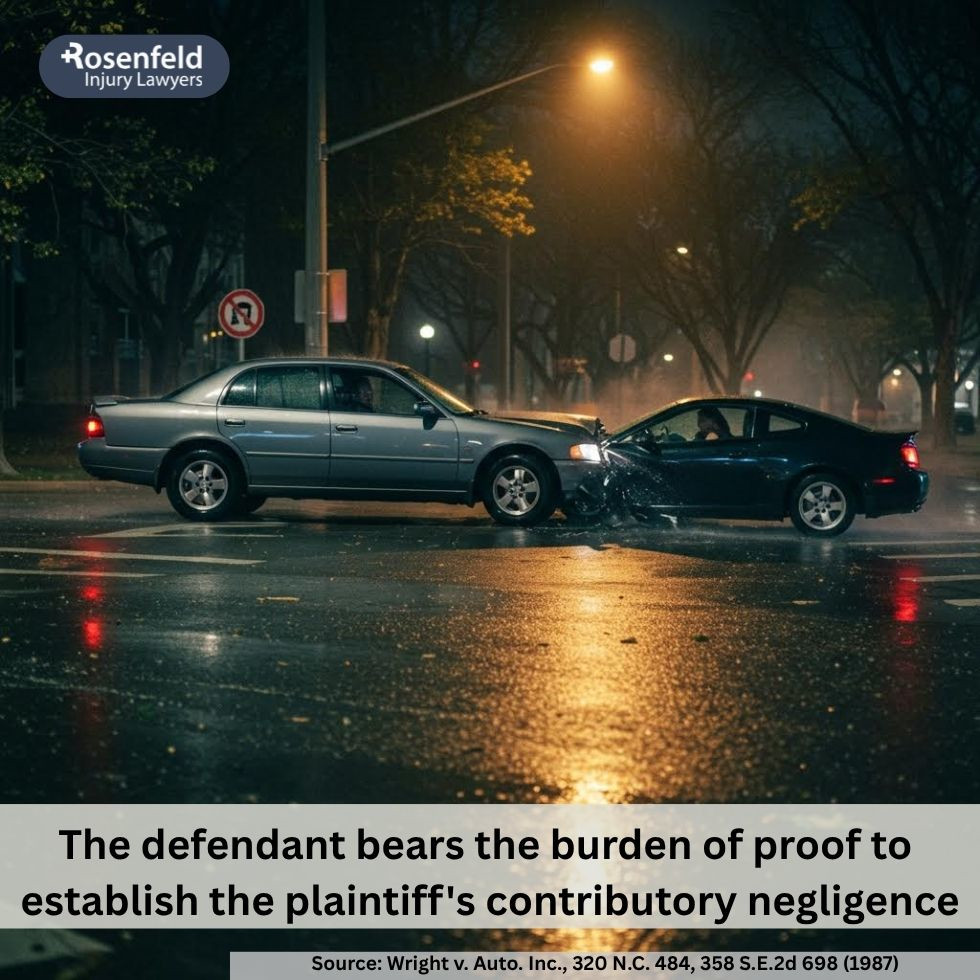 Legal help for personal injury claims involving contributory negligence in car crashes.