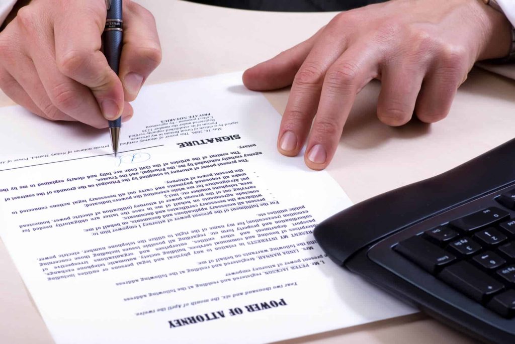 Power of Attorney for Nursing Home Bill