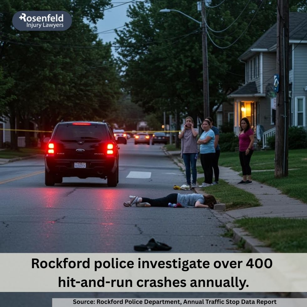 Rockford hit-and-run accident lawyer assisting car accident victims in filing claims.
