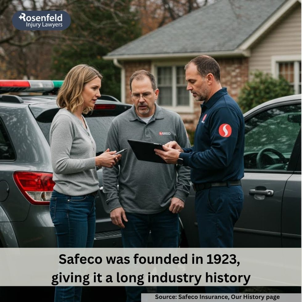 Attorney guiding clients through the Safeco insurance claims process after a car accident.