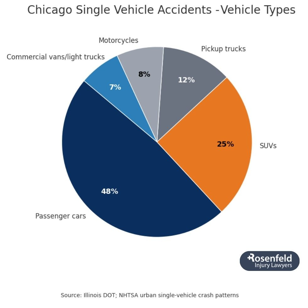 Chicago attorney specializing in single-vehicle crash claims for accident victims