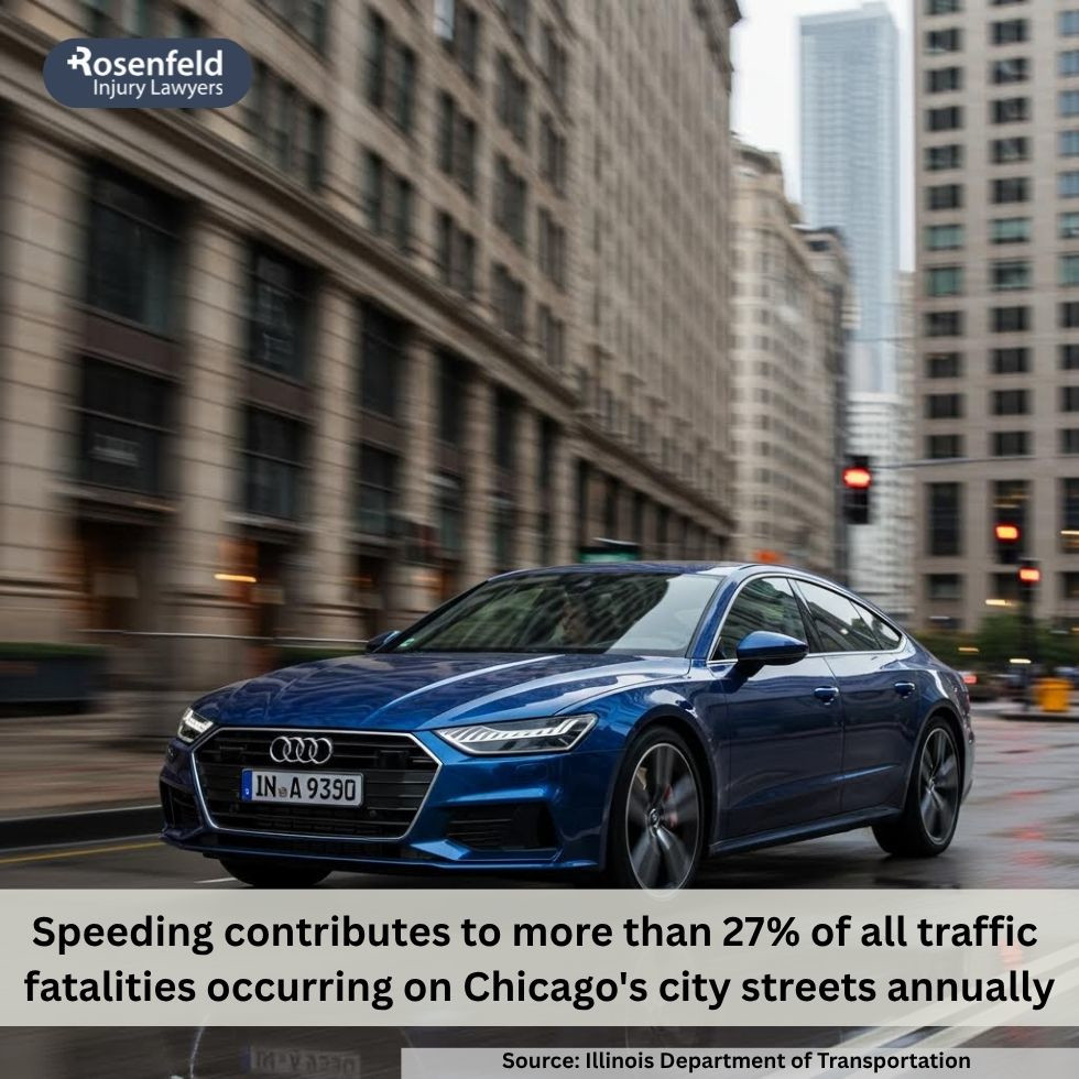 Chicago lawyer helping after a serious speeding accident.