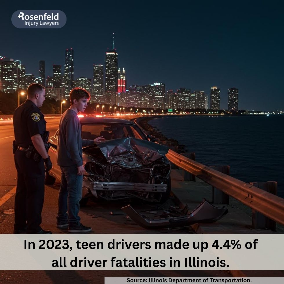 Chicago lawyer helping after car accidents involving teen drivers and injuries