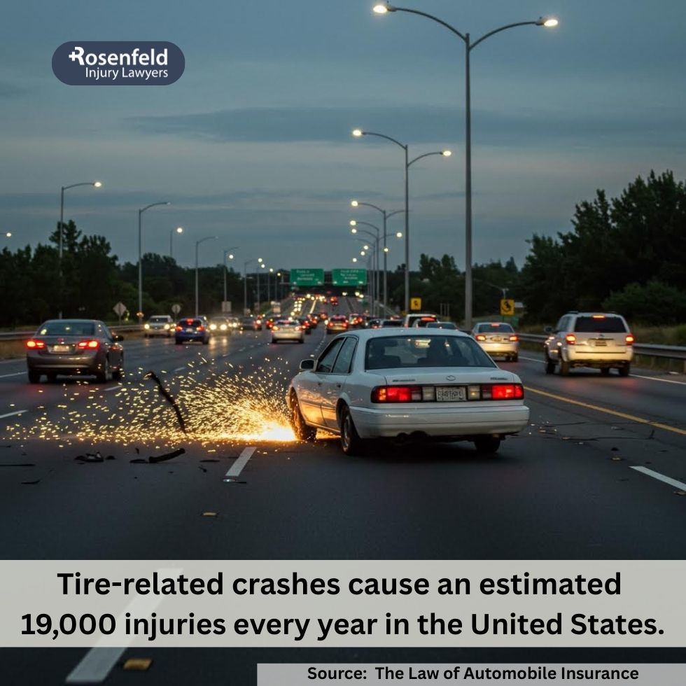 Attorney handling tire blowout cases against tire manufacturers and retailers.