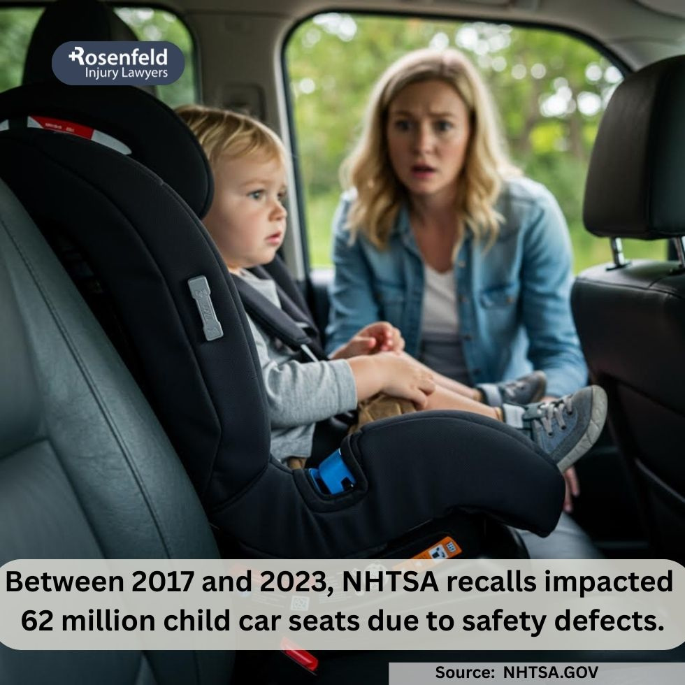 Trusted attorney helping parents after a child is injured by a defective car seat