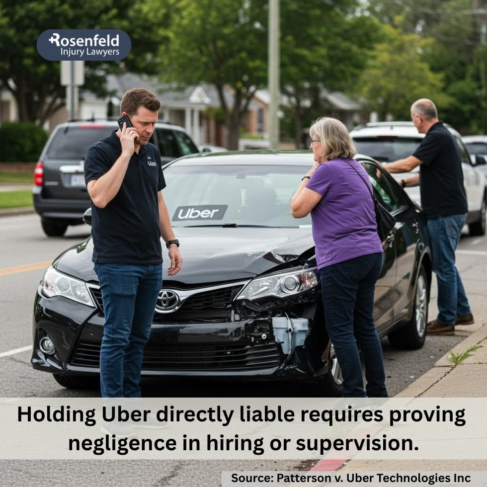 Breakdown of Uber’s policy after a rideshare accident