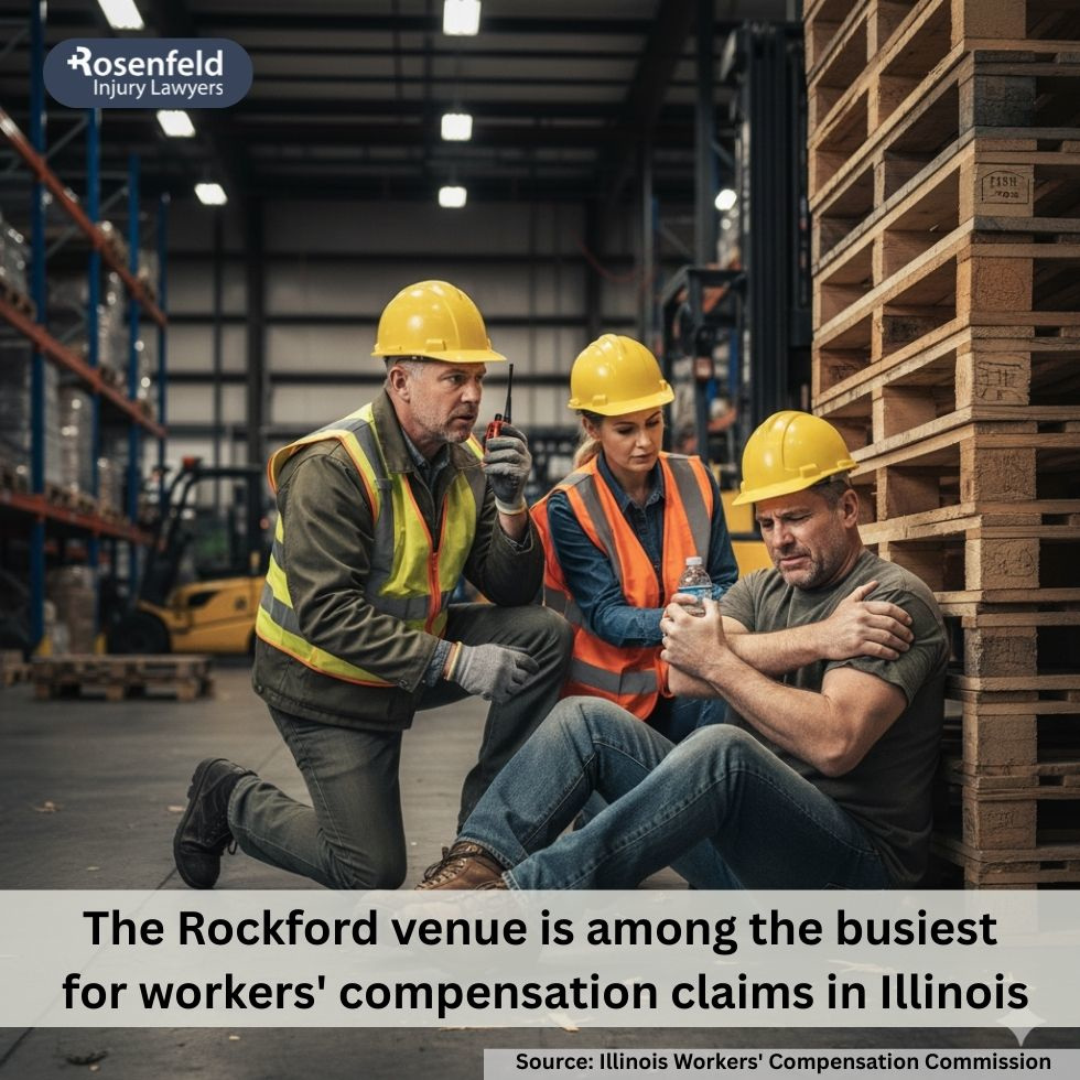 Skilled attorney handling workers' compensation claims in Rockford for injured workers.