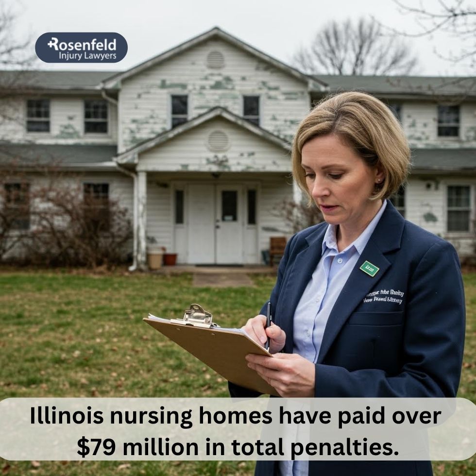 Health inspection report listing some of the worst nursing homes in Illinois.