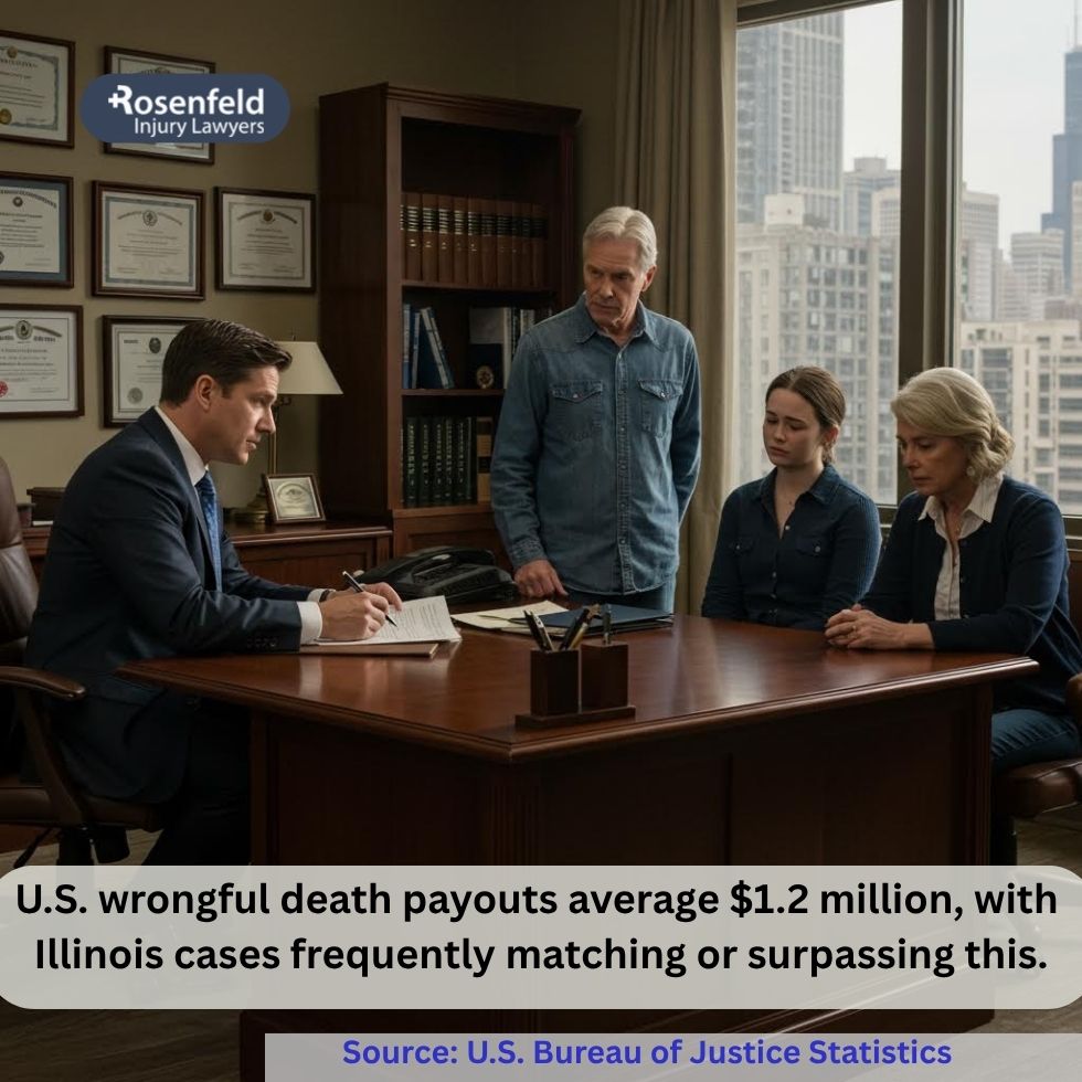 Lawyer guiding a family through an Illinois wrongful death claim for financial support