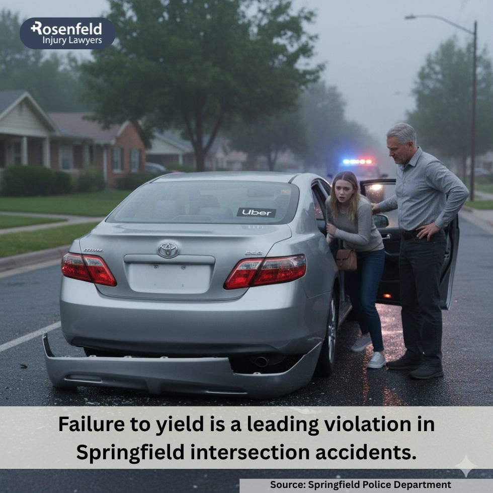 Seeking compensation for injuries from a Springfield rideshare accident