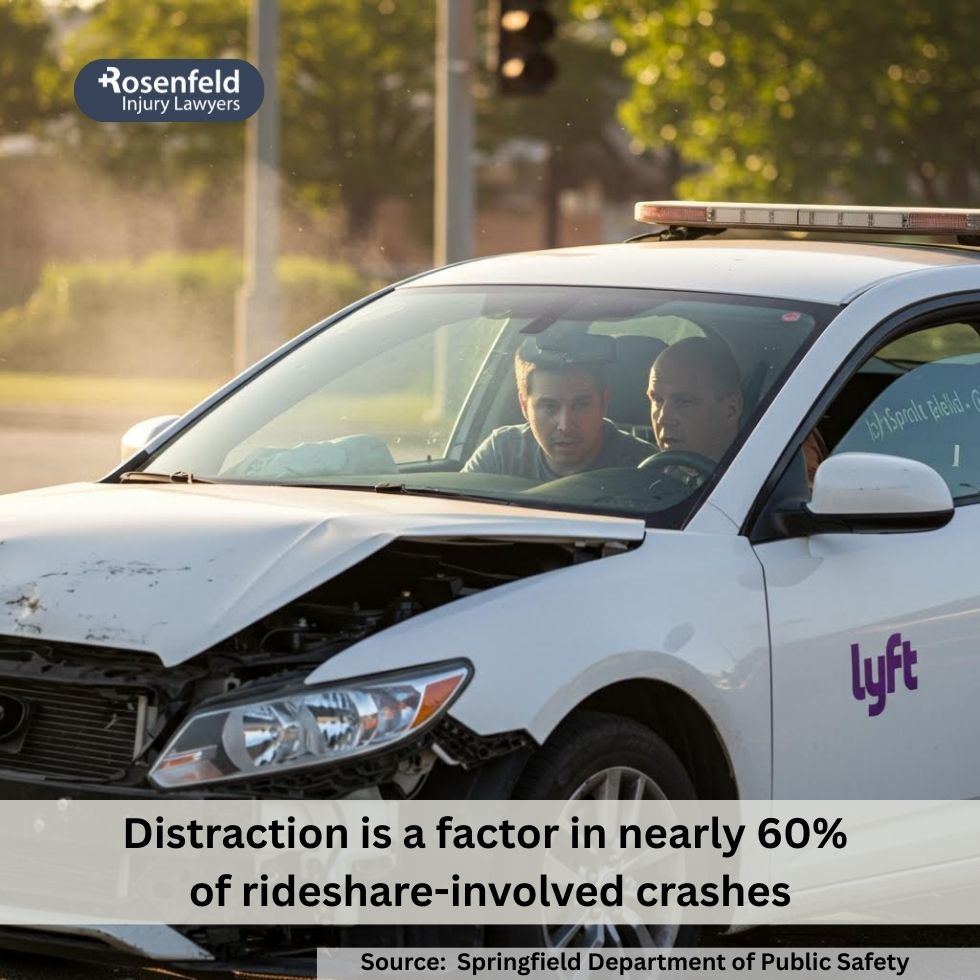 Springfield Lyft accident attorney handling serious rideshare crash claims