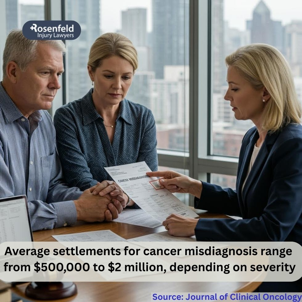 Medical bills and compensation pursued after cancer misdiagnosis in a malpractice case