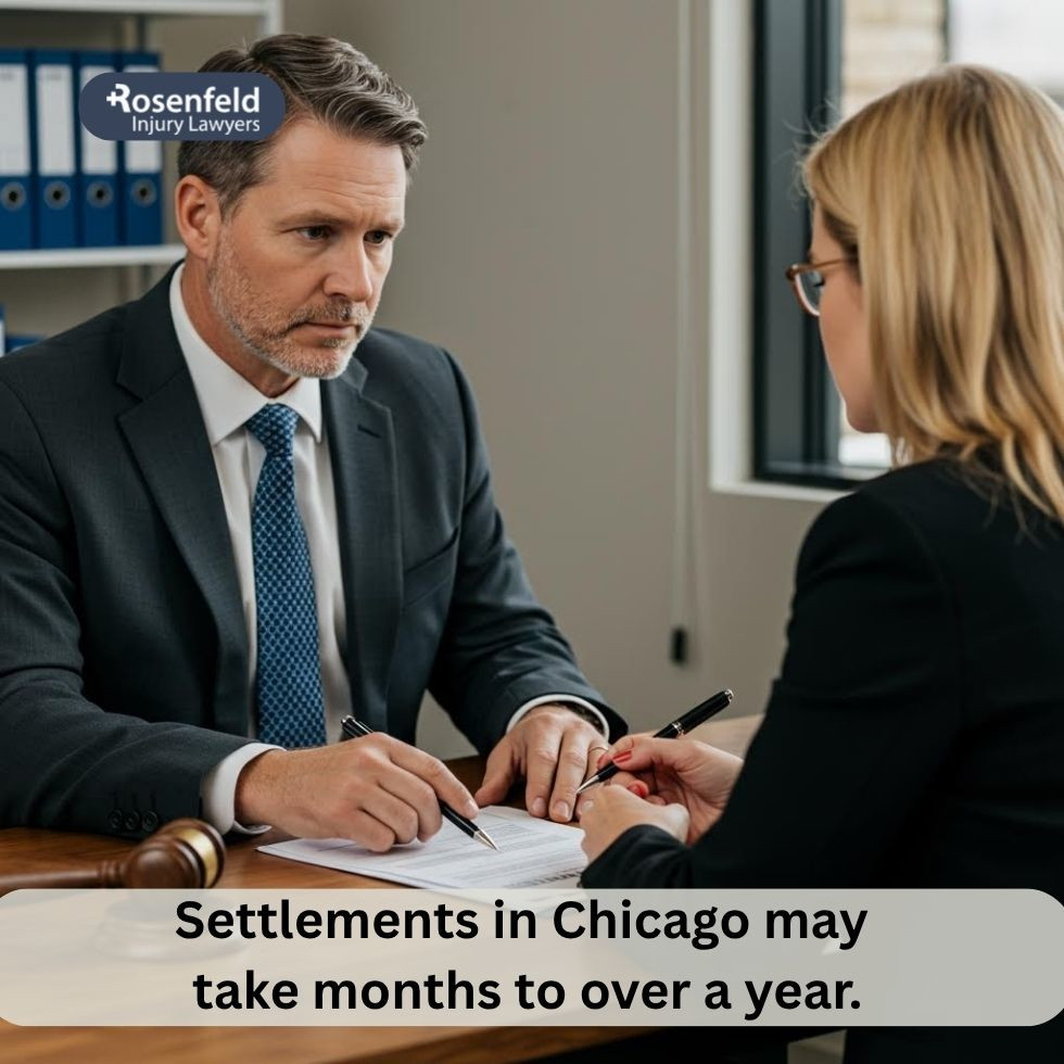 Chicago car accident lawyer negotiating settlements and securing compensation for clients.