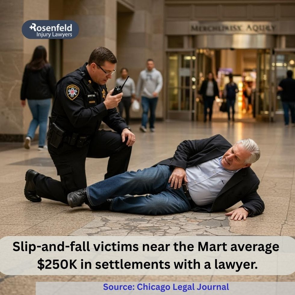 Premises liability claims for injuries at the Merchandise Mart