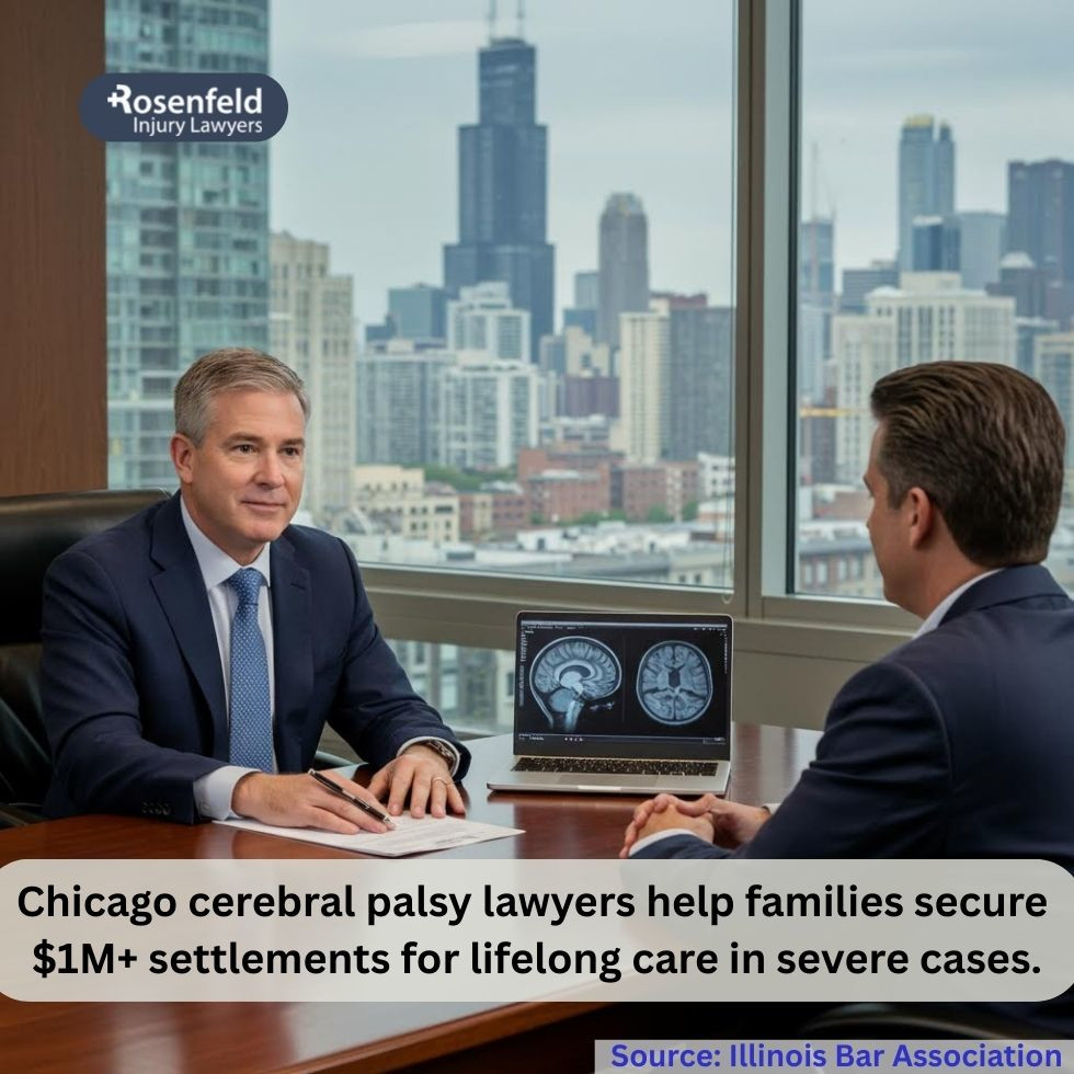 Chicago spastic cerebral palsy lawyer handling brain injury claims involving the motor cortex