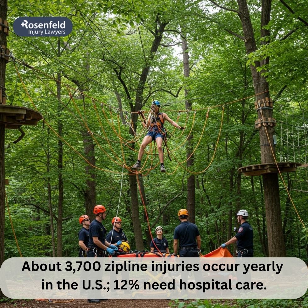 Chicago attorney handling personal injury claims after a zipline accident