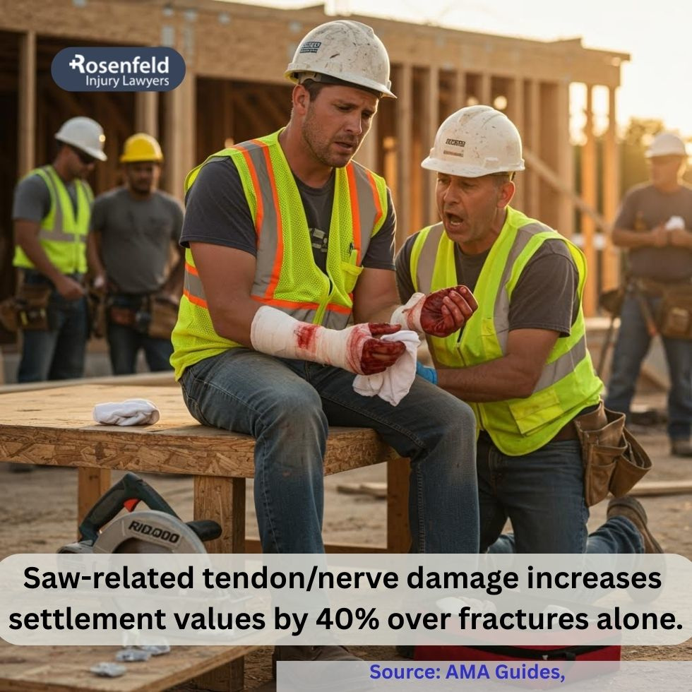 Victims may suffer lacerations, amputations, or other injuries