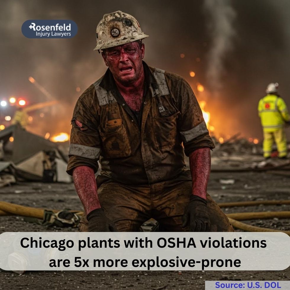 Exposure during fertilizer explosion in Chicago